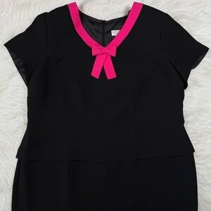 Vintage Lady Dorby‎ Bow Accent Dress